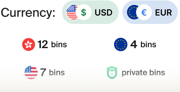Trusted bins